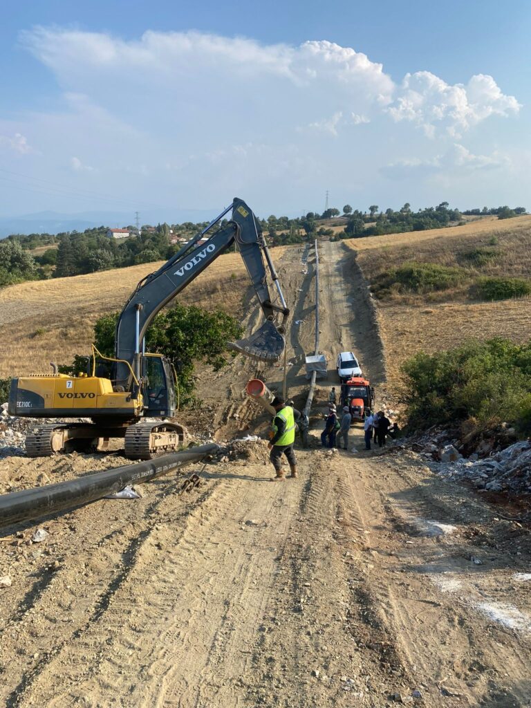 DURSUNBEY İLÇESİ DOĞALGAZ BORU HATLARI YAPIM İŞİ